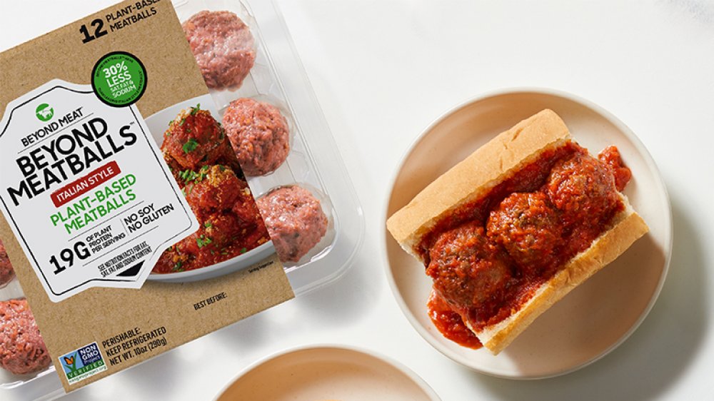 Beyond Meat meatballs