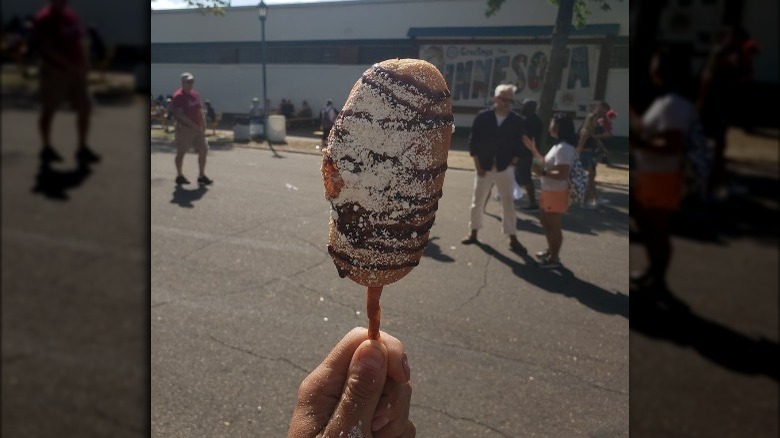 A deep-fried Twinkie