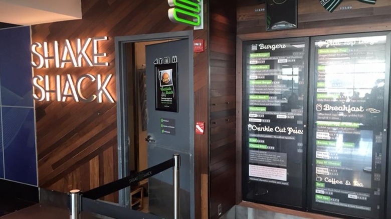 Shake Shack at JFK airport 