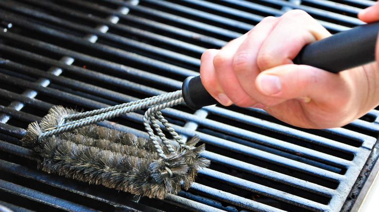 Grill properly cleaned