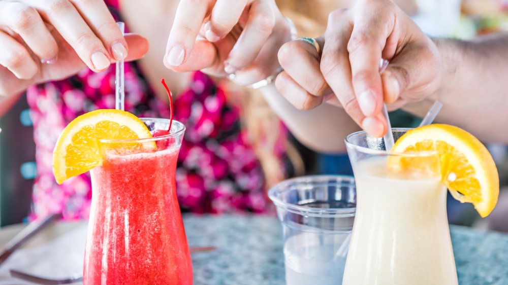 Fruity cocktails