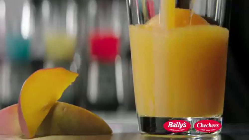 Rally's ad for island slushies 