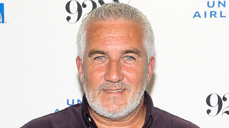 closeup of Paul Hollywood