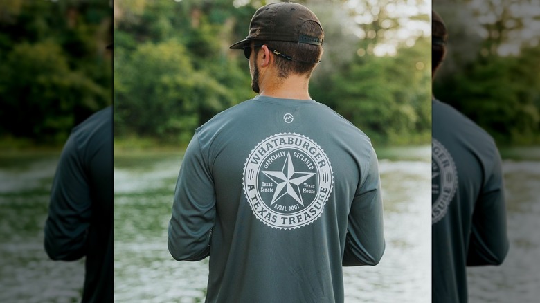 Whataburger fishing shirt