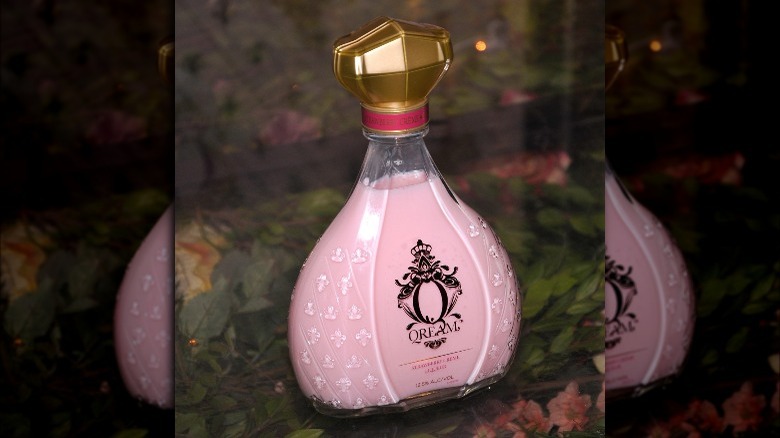 Bottle of Qream liqueur