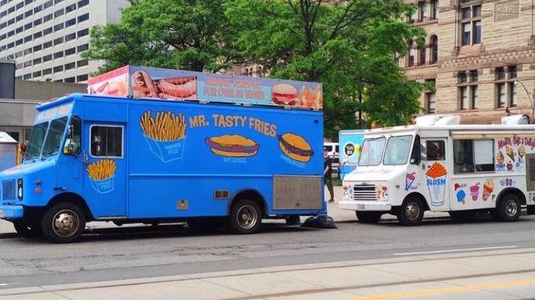 Food Truck and Ice Cream Truck