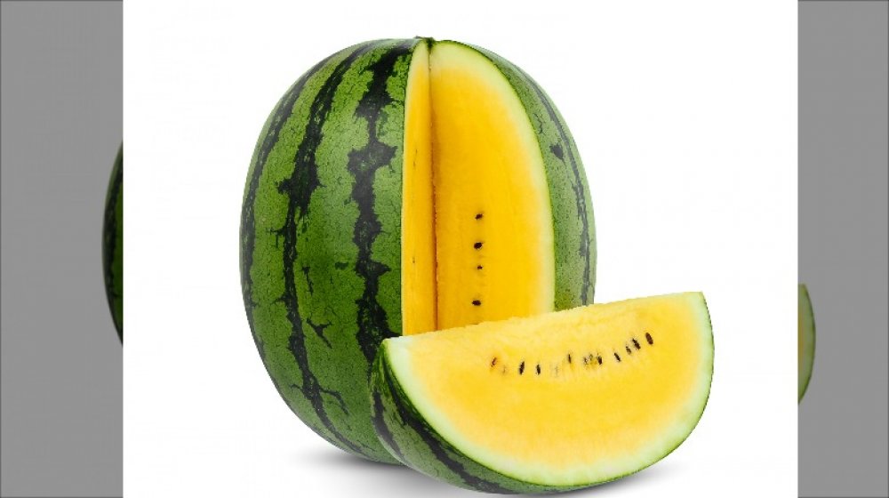 Yellow watermelon