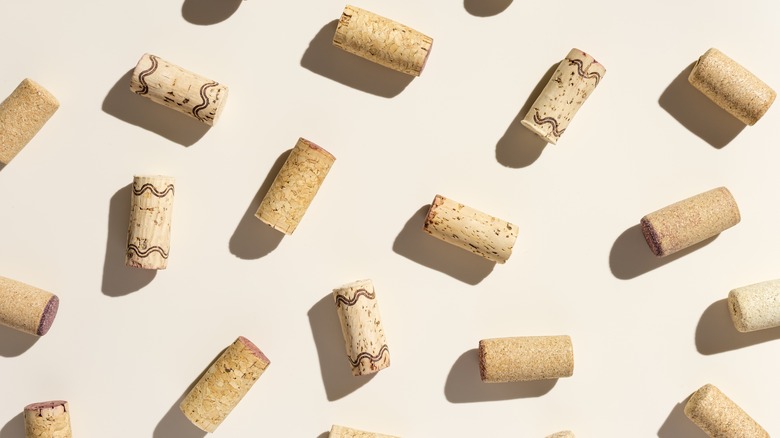 wine corks without bottles