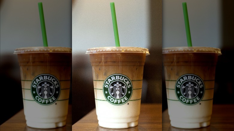 Starbucks iced caramel macchiato