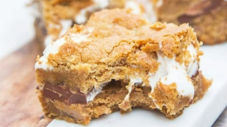 Biscoff cookie butter s'mores