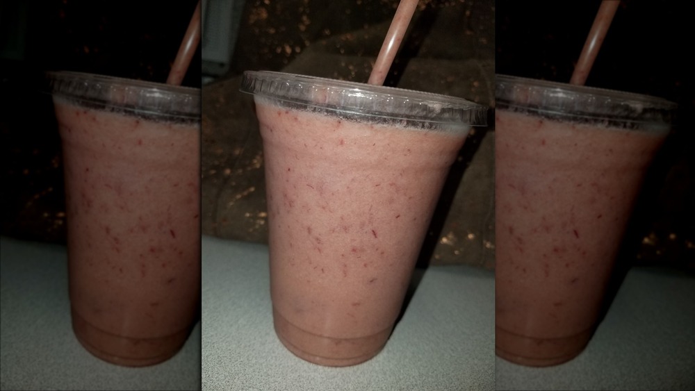 Smoothie from Costco food court