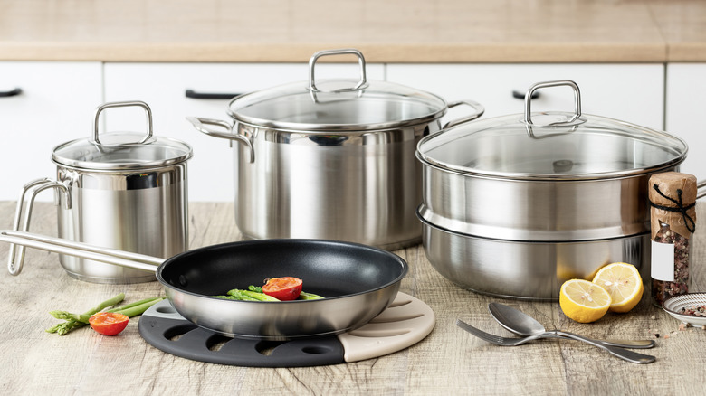 When You Should Ditch Nonstick Skillets For Stainless Steel