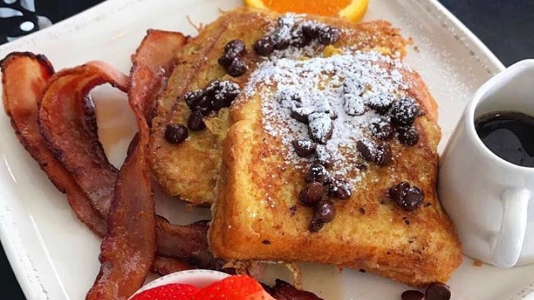 Peanut butter French toast