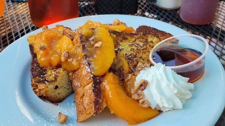 Georgia peach French toast