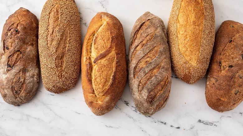 Bread loaves from Berkshire Mountain Bakery