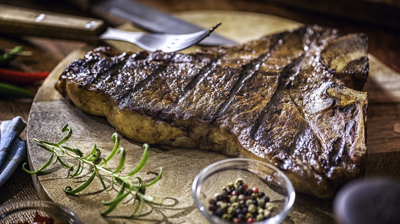 t-bone steak