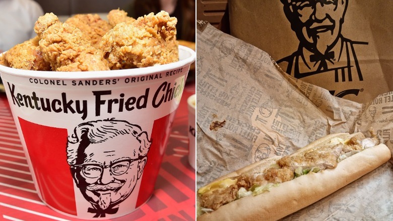 kfc chicken in the us, irish fillet roll