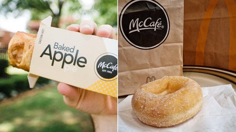 mcdonald's apple pie vs donut