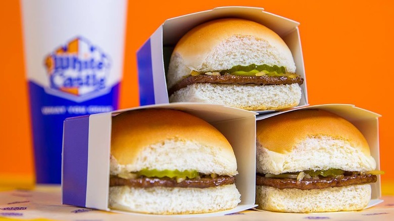 white castle sliders