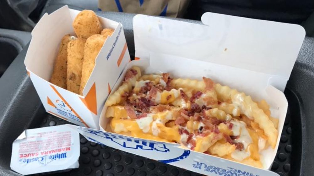 White Castle Loaded Mozzarella Sticks 