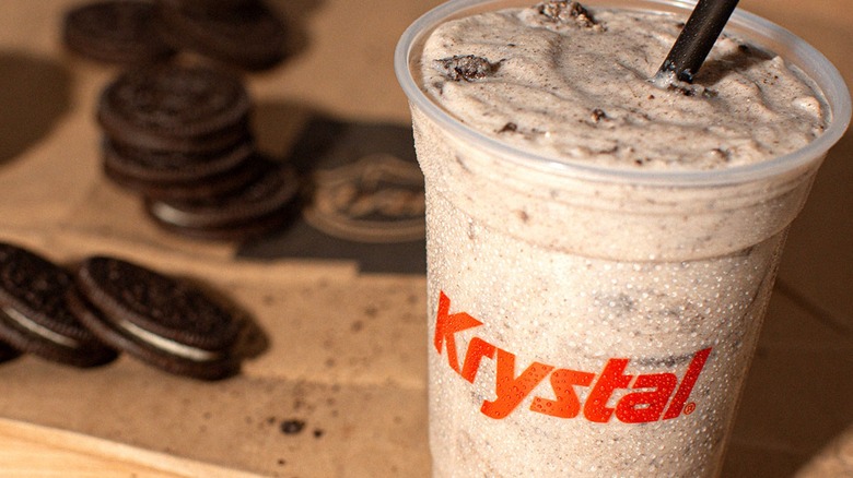 Krystal OREO milkshake