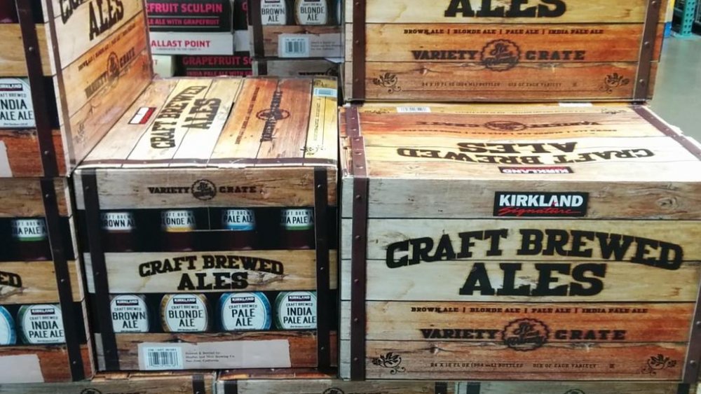 kirkland beer cases