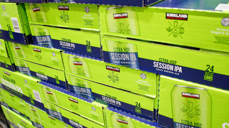 Kirkland citra hop session ipa cases