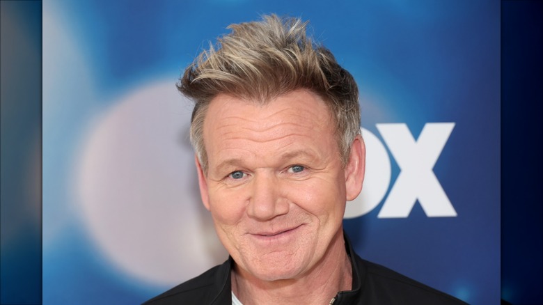 Gordon Ramsay smiling