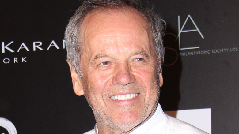 Closeup of Wolfgang Puck