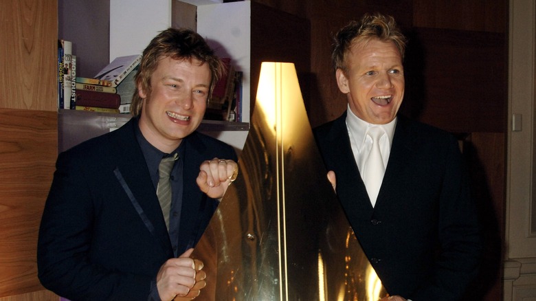 Jamie Oliver and Gordon Ramsay