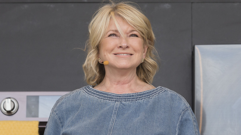 Martha Stewart smiling