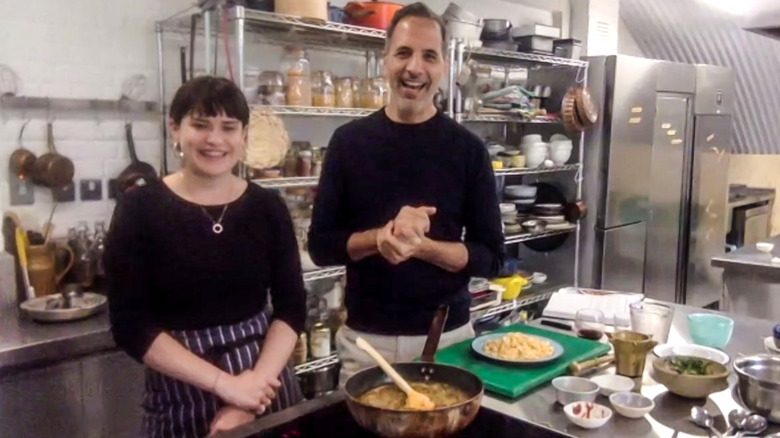 Yotam Ottolenghi with chef