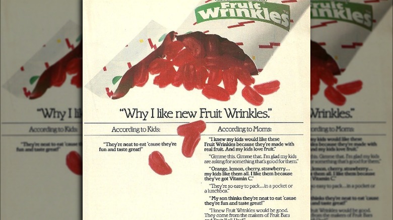 fruit wrinkles advertisement