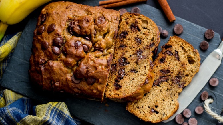 Chocolate chip banana bread 