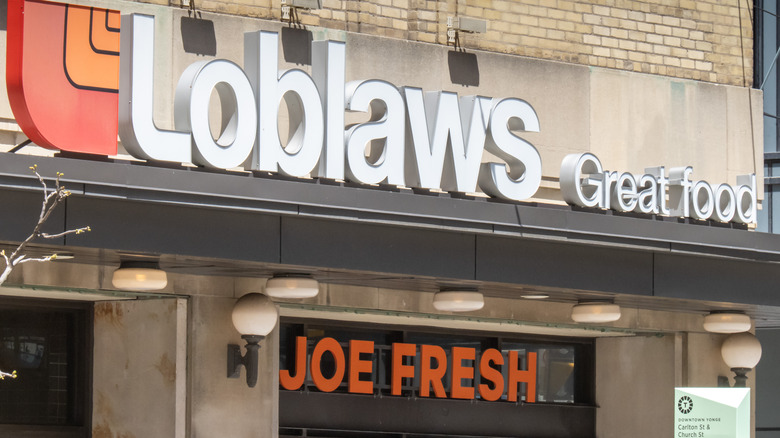 Loblaws sign