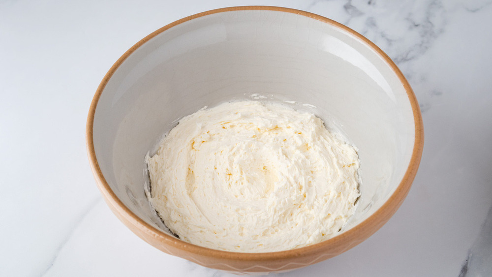 Bowl of whoopie pie filling