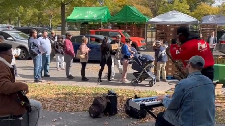 Band at FDR Park during Avogeddon