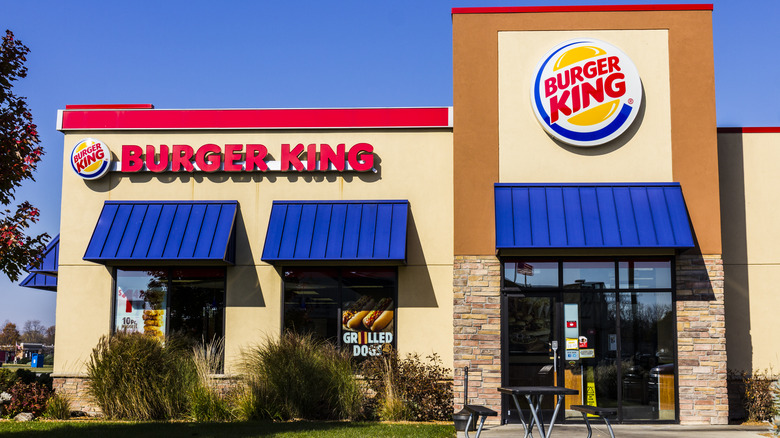 Burger King restaurant exterior