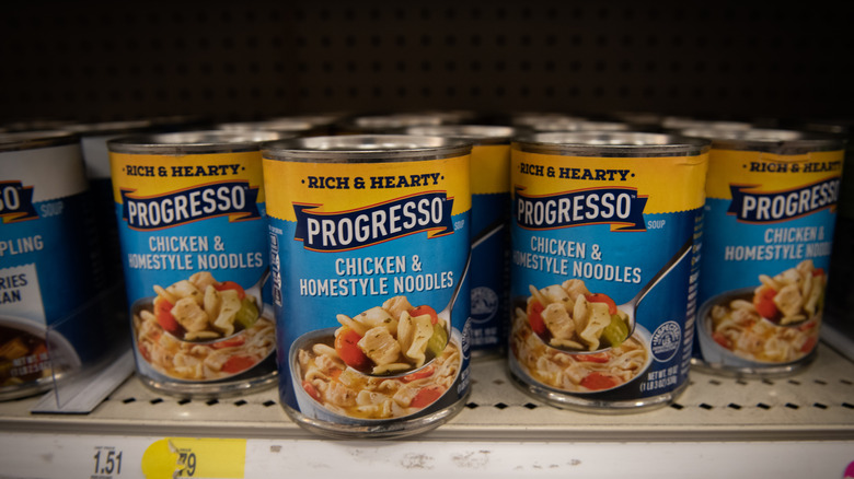 Progresso soup cans 