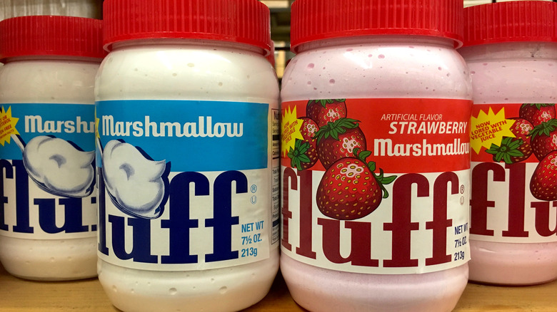 Marshmallow Fluff containers