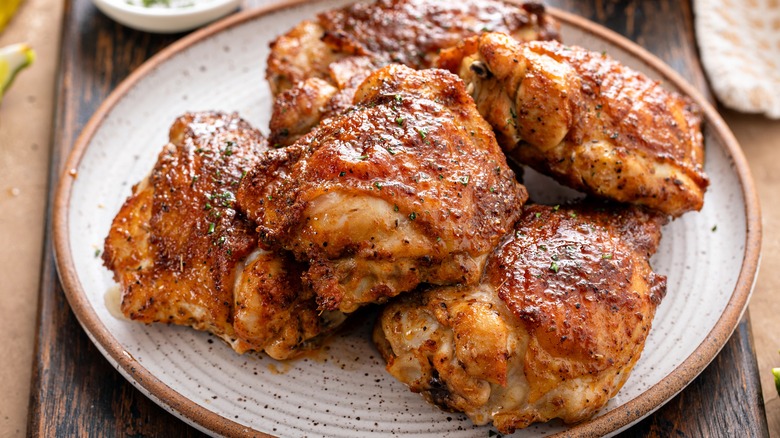 Chicken thighs