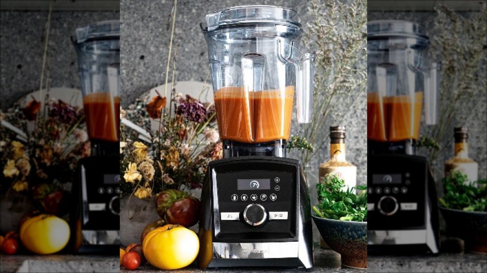 Vitamix with Fall Harvest theme