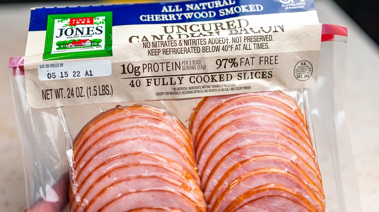 Nitrate-free bacon pack