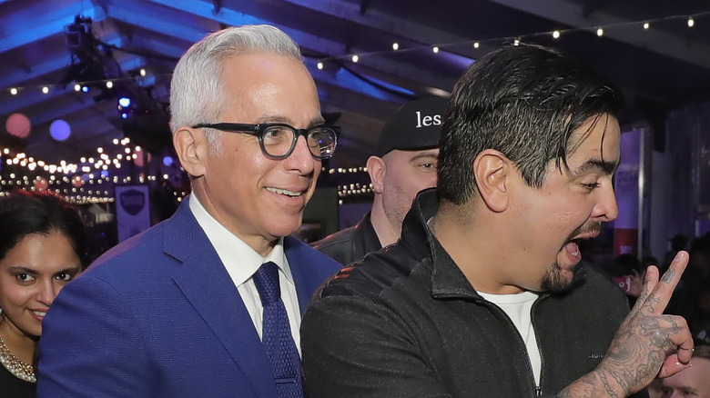 Geoffrey Zakarian and Aarón Sanchez