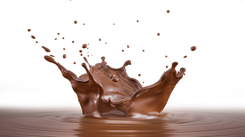 liquid chocolate