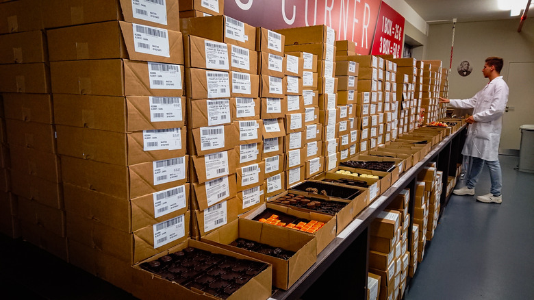 belgian chocolate at the neuhaus factory