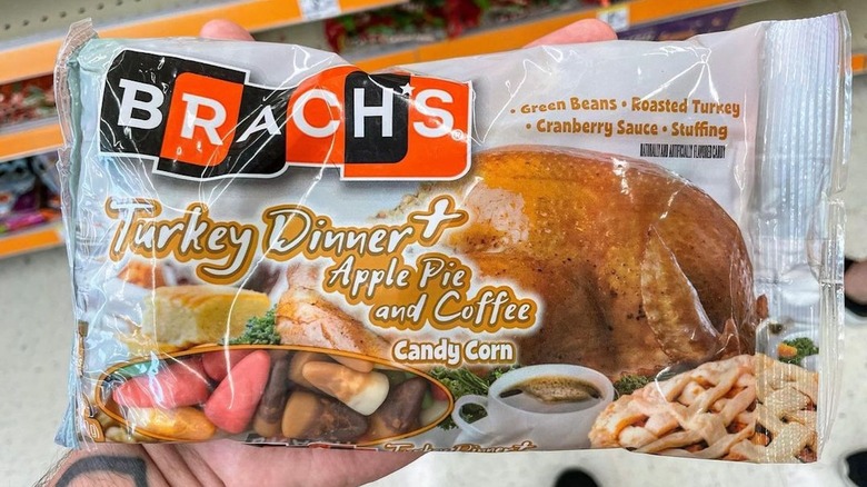 Row's of Brach's Pumpkin Mellowcrèmes