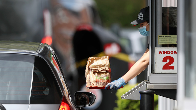 Burger King drive-thru