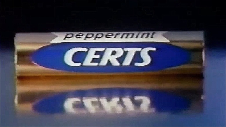 still from a Certs commercial