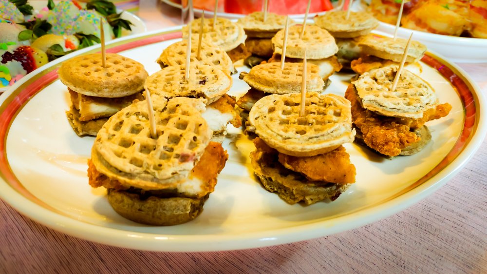 chicken and waffles